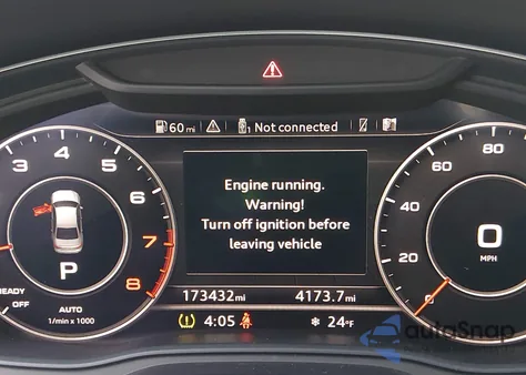 2017 Audi A4 2.0T Premium z USA, uszkodzony, nr VIN WAUENAF43HN014428